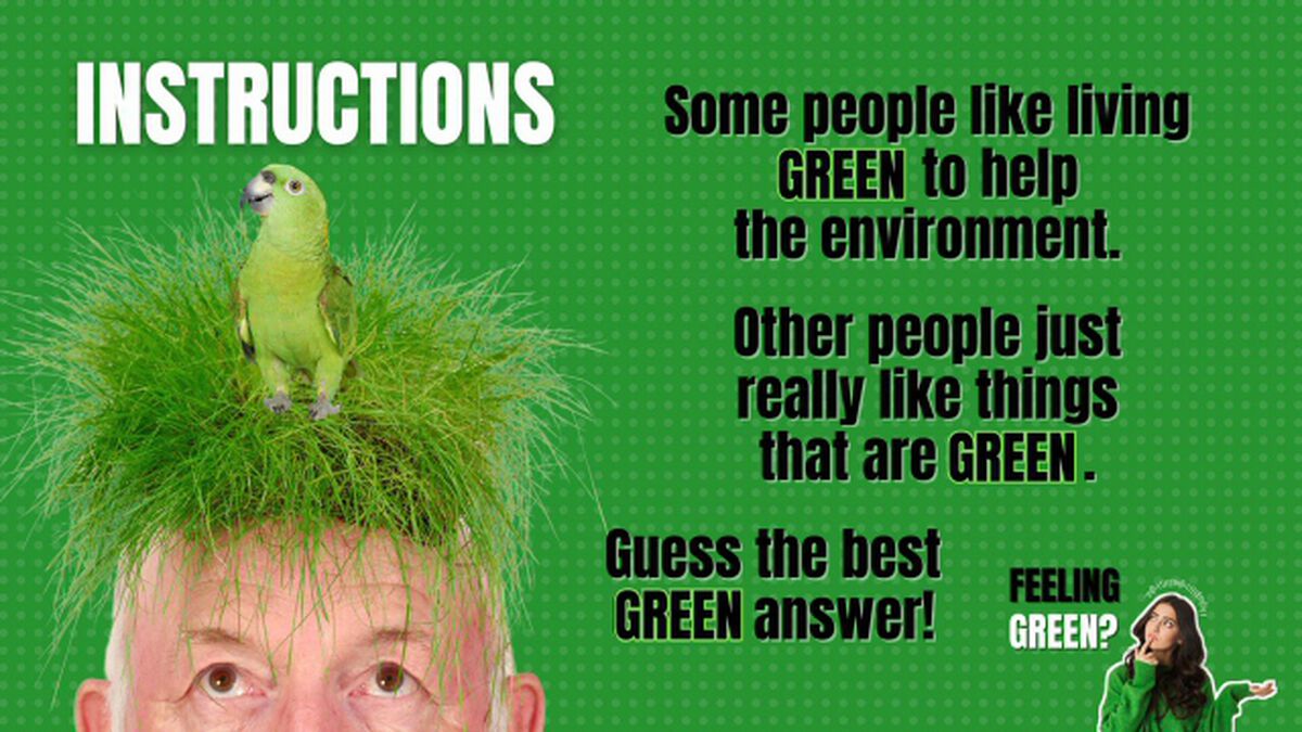 Feeling Green? image number null